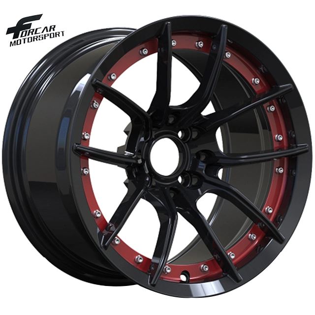 Concave 15X8.25 Inch Staggered Aluminum Aftermarket Wheels