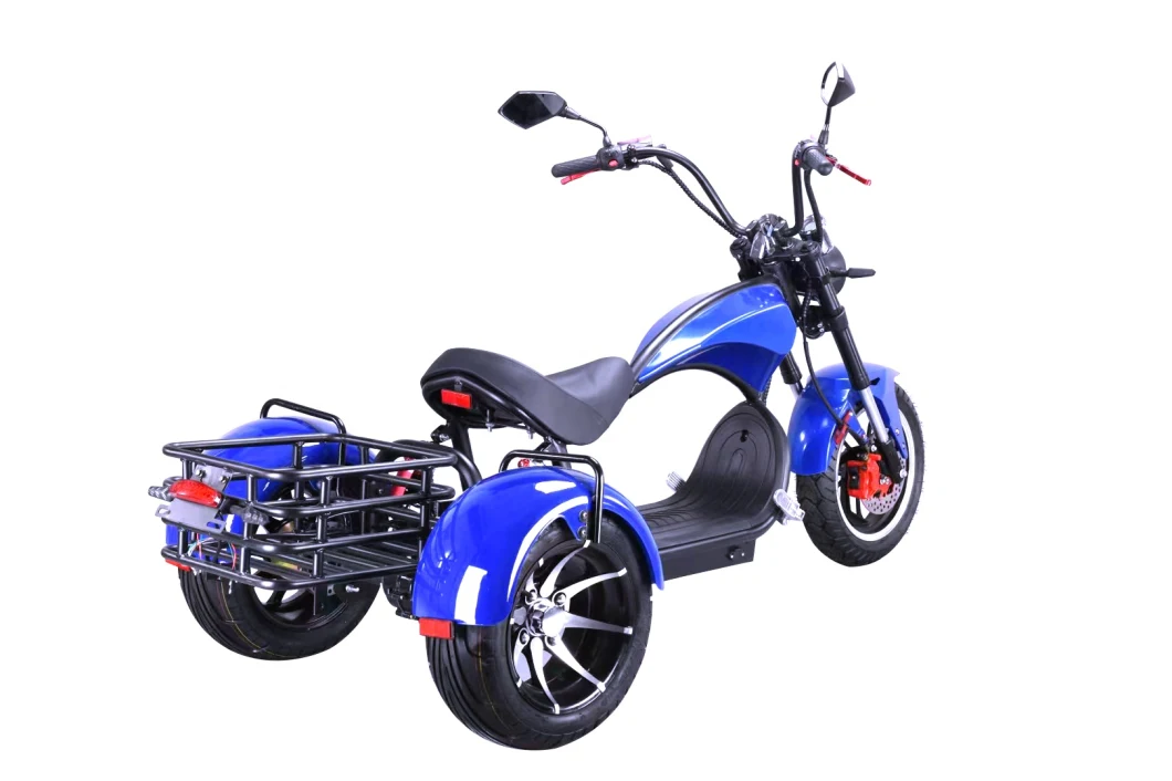 Hot Sale 2000W off Road Electric Motorcycle Scooter Citycoco Adult Elektro Scooter 3 Wheel Fat Fire with EEC/Coc