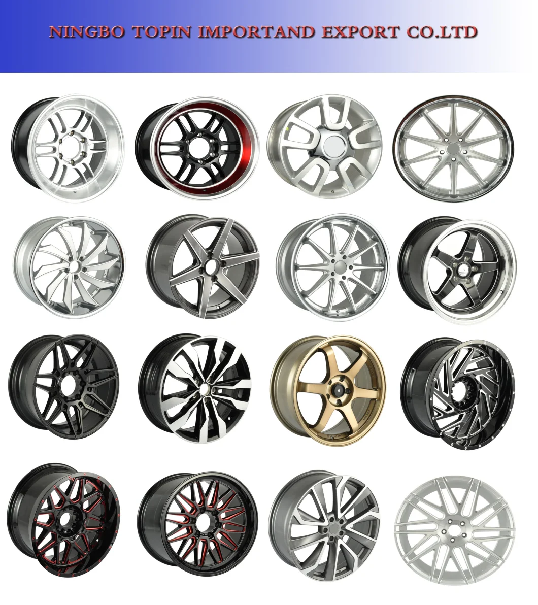 Staggered Alloy Wheel with Mesh Design Big Size 22inch 20inch