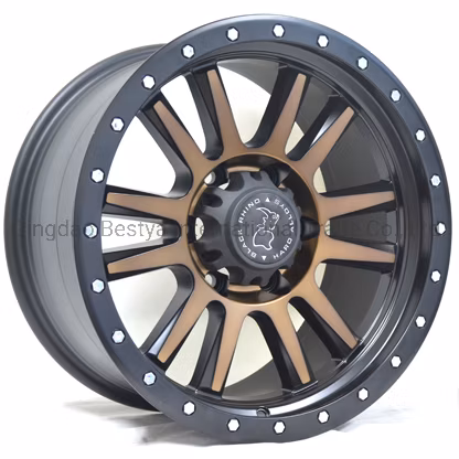 Fabricante de llantas de aleación de China Réplica de fábrica de llantas de aleación OEM / Aftermarket / 4X4 Beadlock SUV Racing Car Forjado / Acero / Llantas de aluminio Llantas de aleación para Toyota